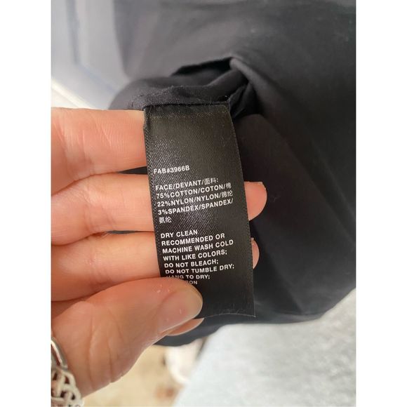 Lafayette 148 New York *Keene A-Line Black Dress, Women's Size Medium, MSRP $598 - Picture 10 of 11